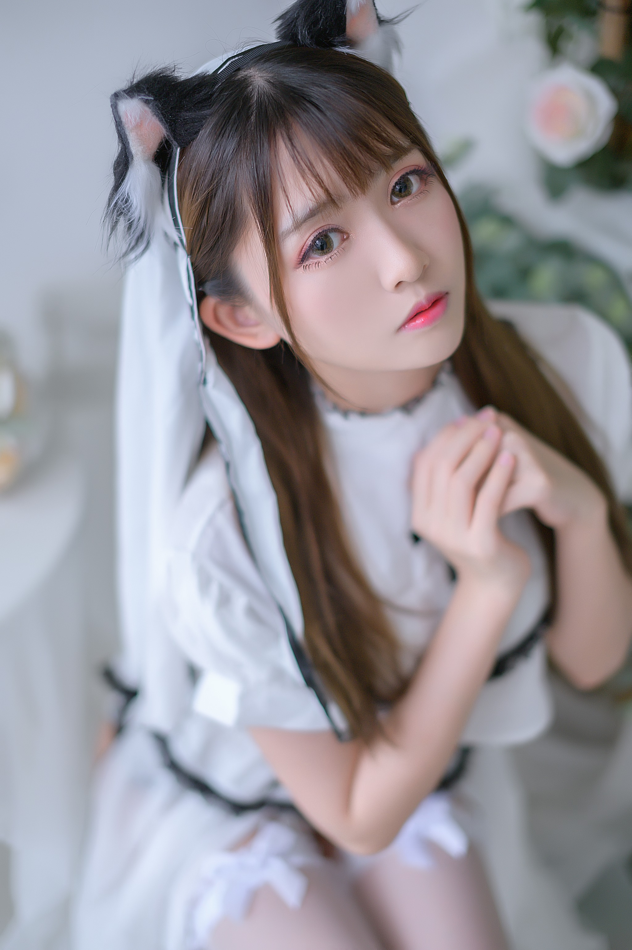 图片[1]-鳗鱼霏儿 – NO.067 猫耳娘 第三套 [12P]-XikXak